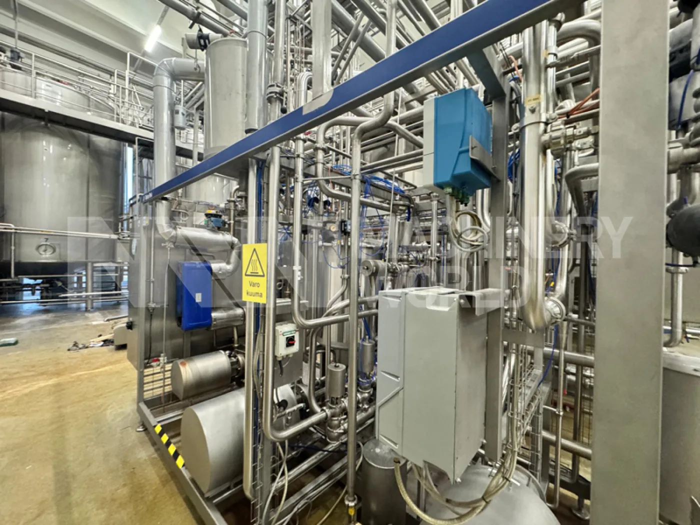 6,000 LPH to 12,000 LPH Tetra Pak Tetra Therm Aseptic ESL Pasteuriser Plant with Homogeniser (Year 2010) - 6