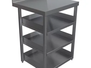 Parry Modular Bar Shelving Station MB-SS6 - islandcatering