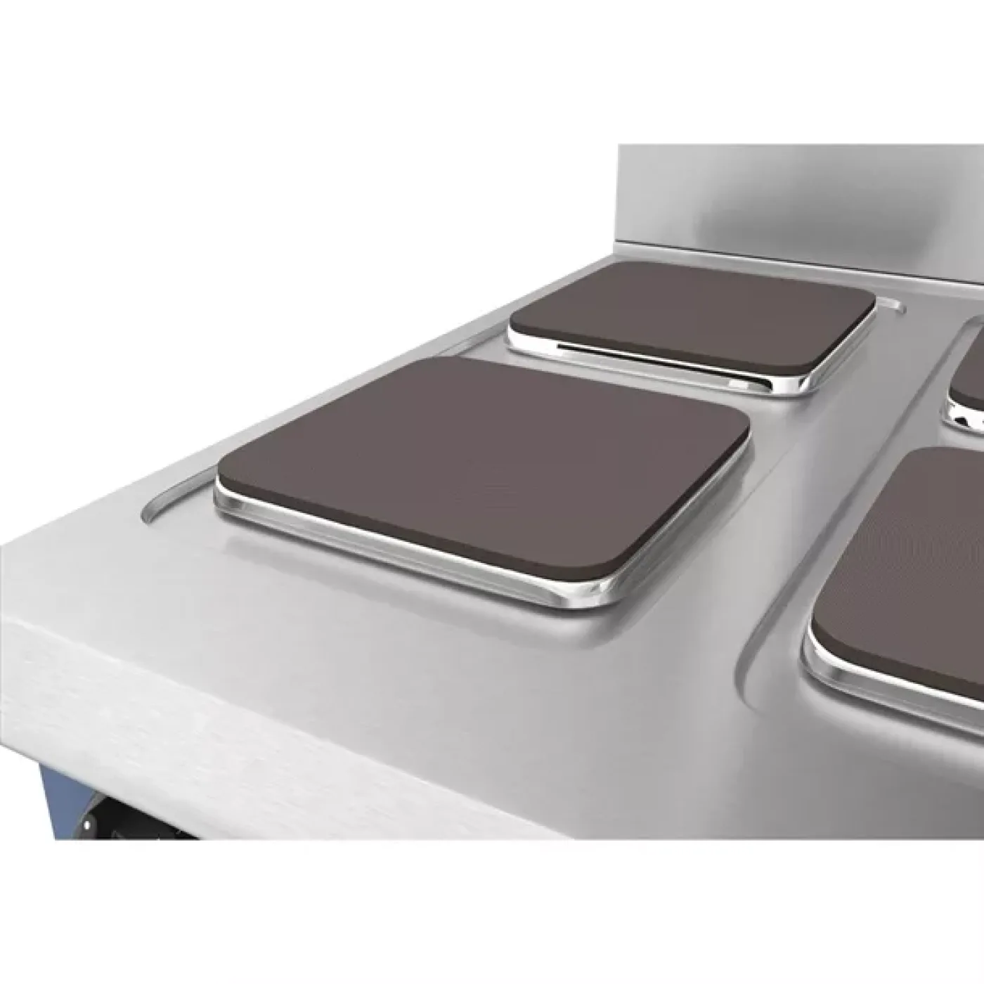 Blue Seal 4 Plate Countertop Hob 10.4kW E514S-B - islandcatering - 2