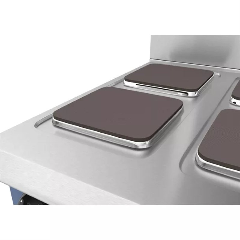 Blue Seal 4 Plate Countertop Hob 10.4kW E514S-B - islandcatering