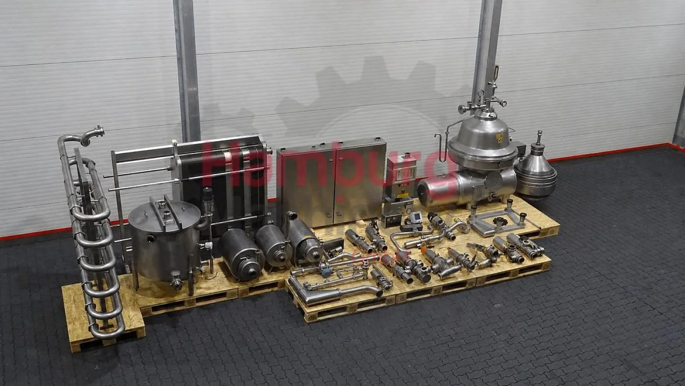 Pasteurization line 02 - 25.000 ltr/h - GEA Westfalia and APV - 2