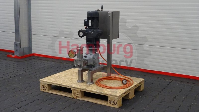 Margarine Pilot Plant - Gerstenberg & Agger HP Pump + Perfector 3x57 + Pin rotor + Inverter and Cooling Unit R22