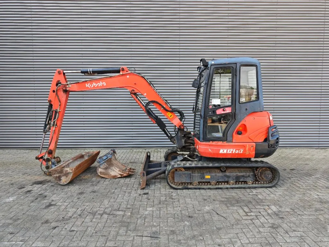 Kubota KX 121-3 2 Buckets 2 Pieces! - 3