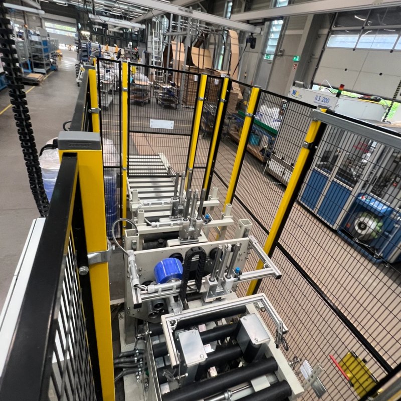 BÖHL SIGNODE Horizontalwickler Einwickelmaschine JUNIOR/S-450 VA Art.-Nr. JUNIOR450VA2016