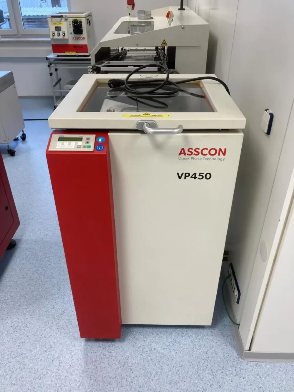 ASSCON VP 450, vapor phase oven, vintage 2016