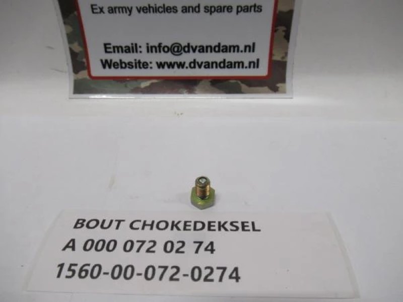 Bout choke deksel