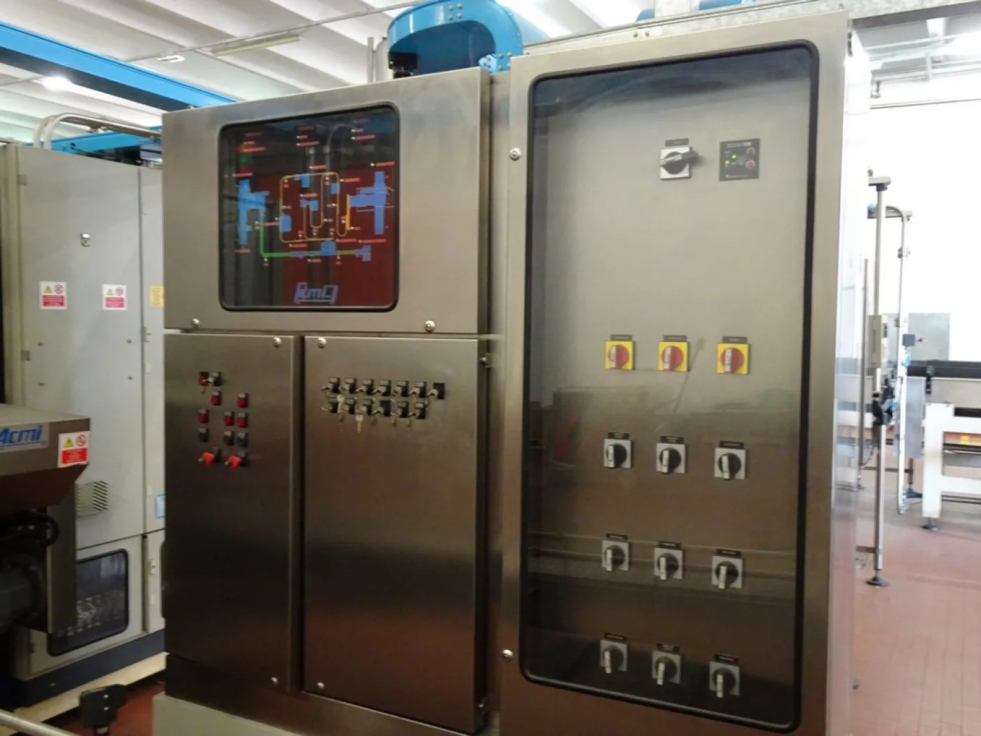 ELECTRICAL PANEL FOR COMMAND AND MANAGEMENT CONVEYOR BELTS, SECOND-HAND MACHINE - 1