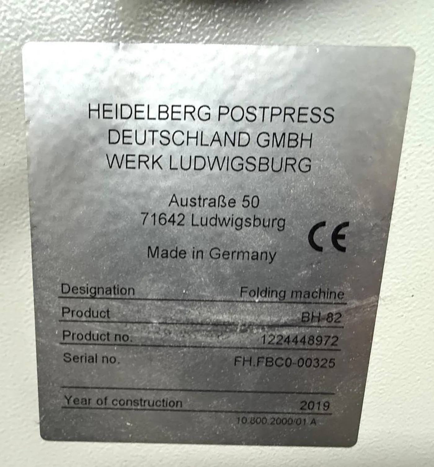 HEIDELBERG Stahlfolder BH-82/6 - 2