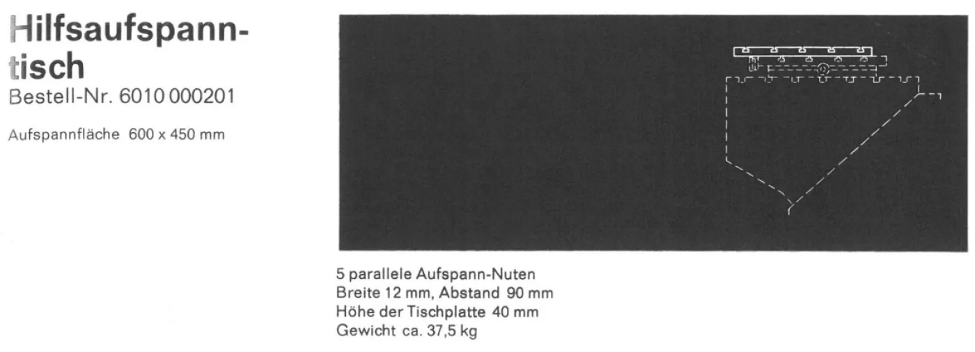 6010 000201 DECKEL 1980 - 2