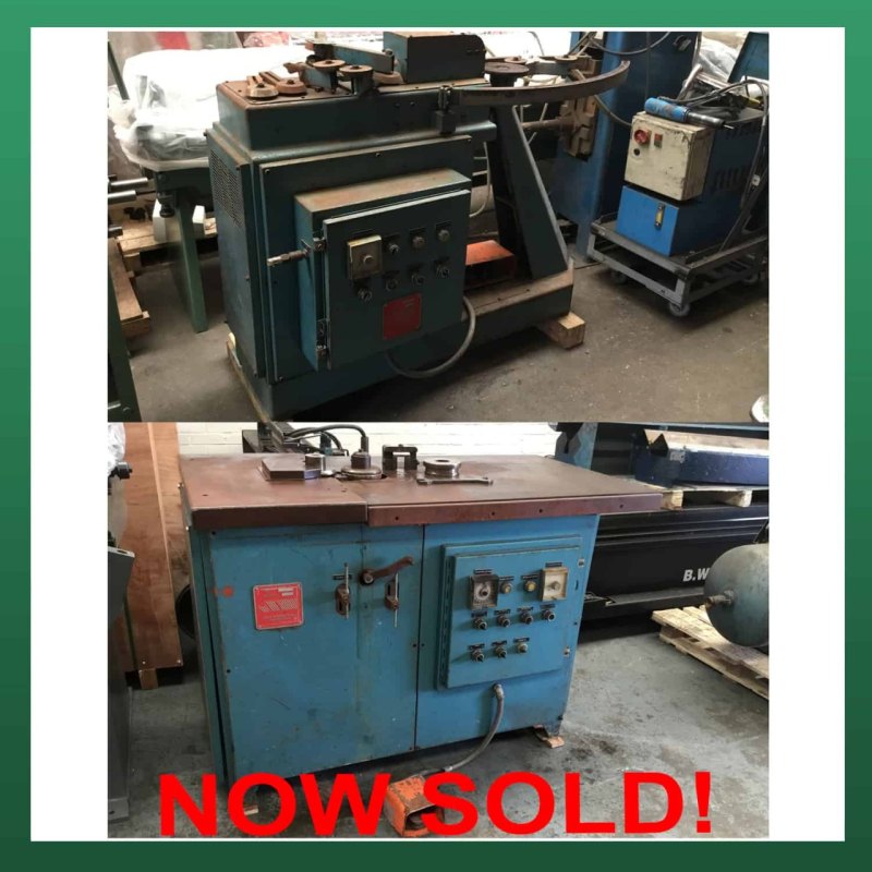 SPIRAL HELIX Elbow Machines/Gorelockers - WNS - W. Neal Services Ltd