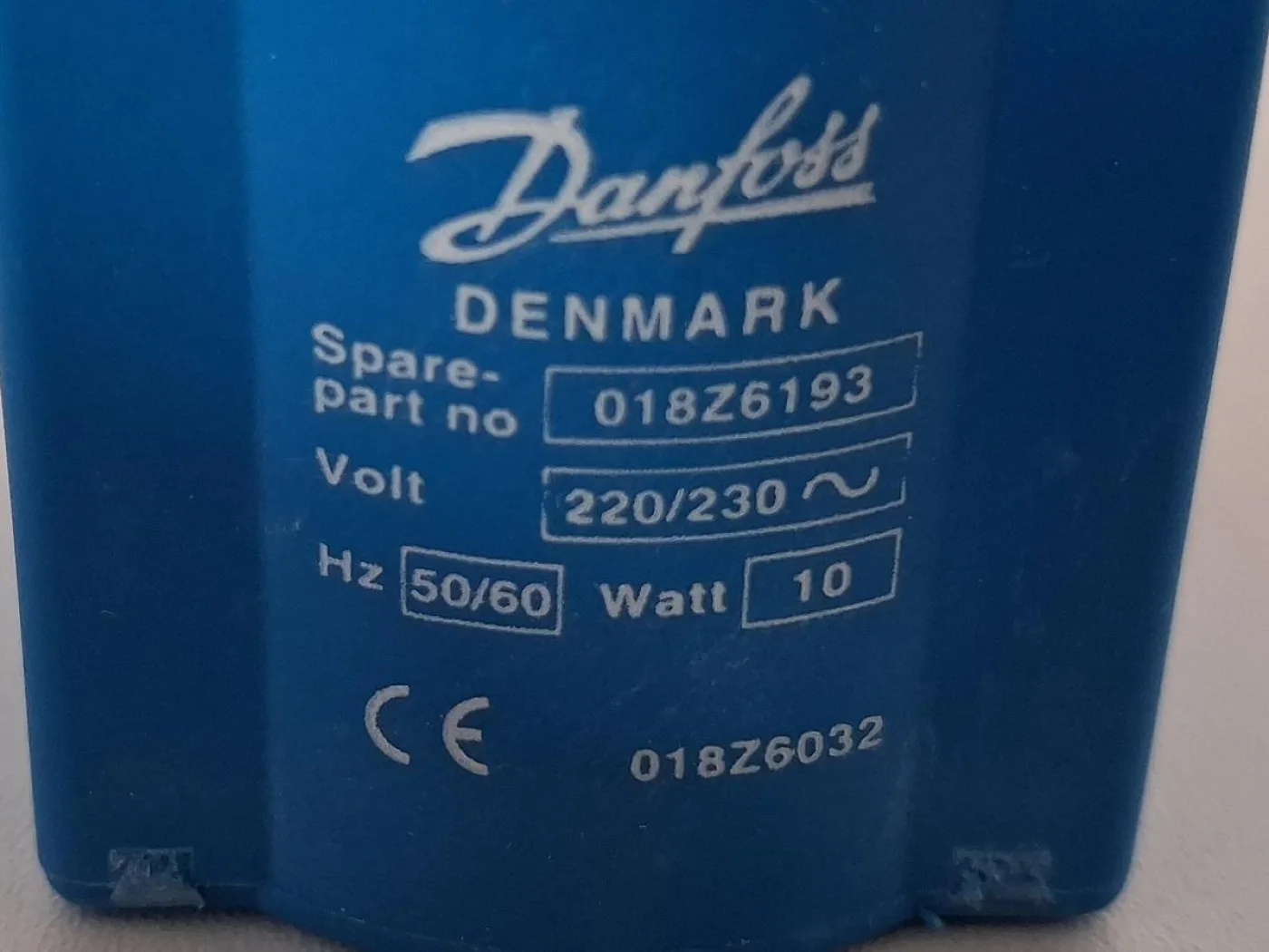 Danfoss BE230CS Solenoid Coil 220/230 V AC - 5
