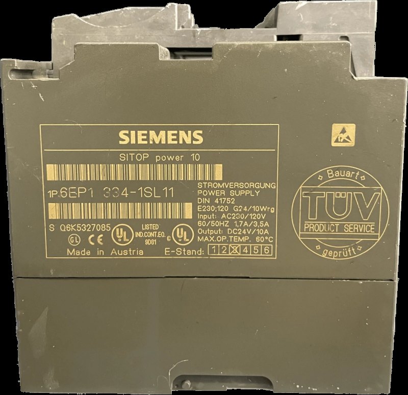 Siemens SITOP power 10 A 6EP1334-1SL11