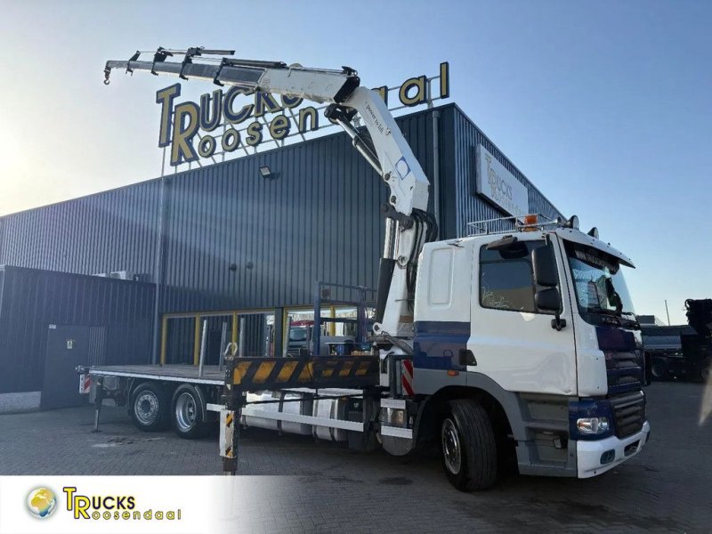 DAF Cf 85.410 + HMF 42 Ton + Remote + 6X2 + Euro 5 + Manual
