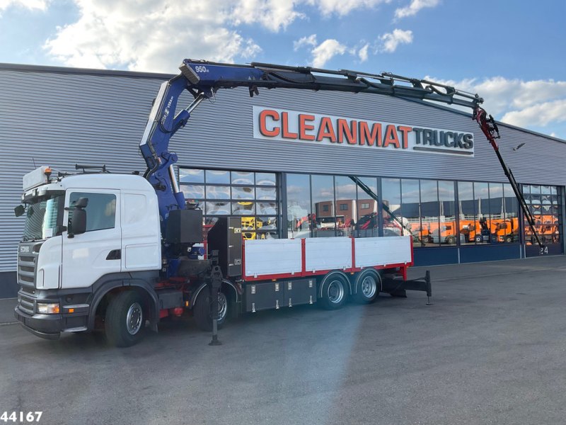 Scania R 480 Amco Veba 95 Tonmeter laadkraan + Fly-Jib
