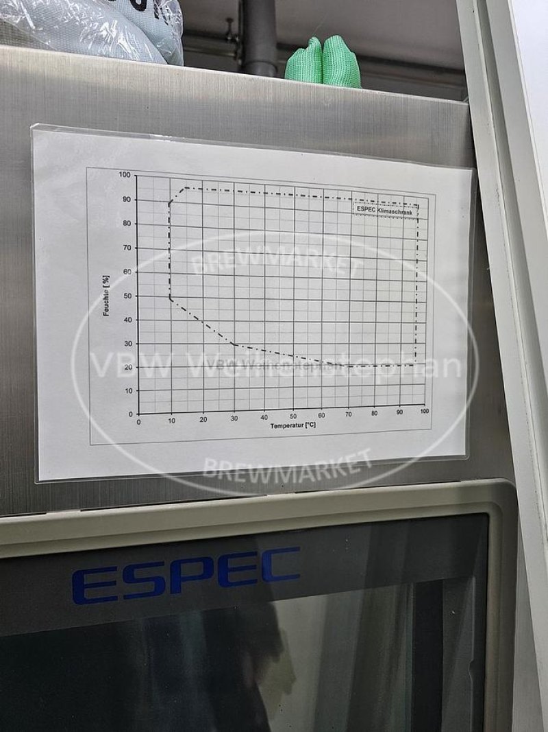 Climate test chamber