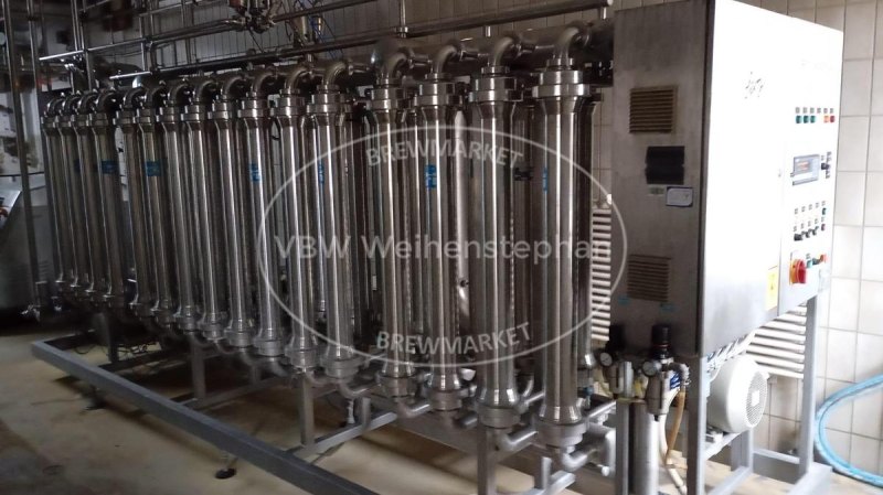 Membrane filtration plant
