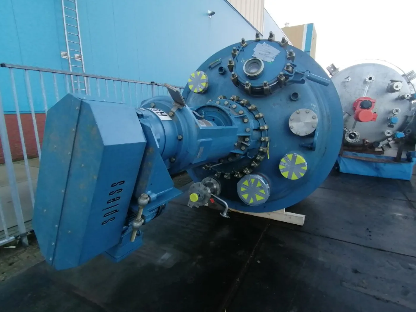 Technoglass CE6300 (stirrer Hastelloy C-22) - Glass-lined Reactor - 2
