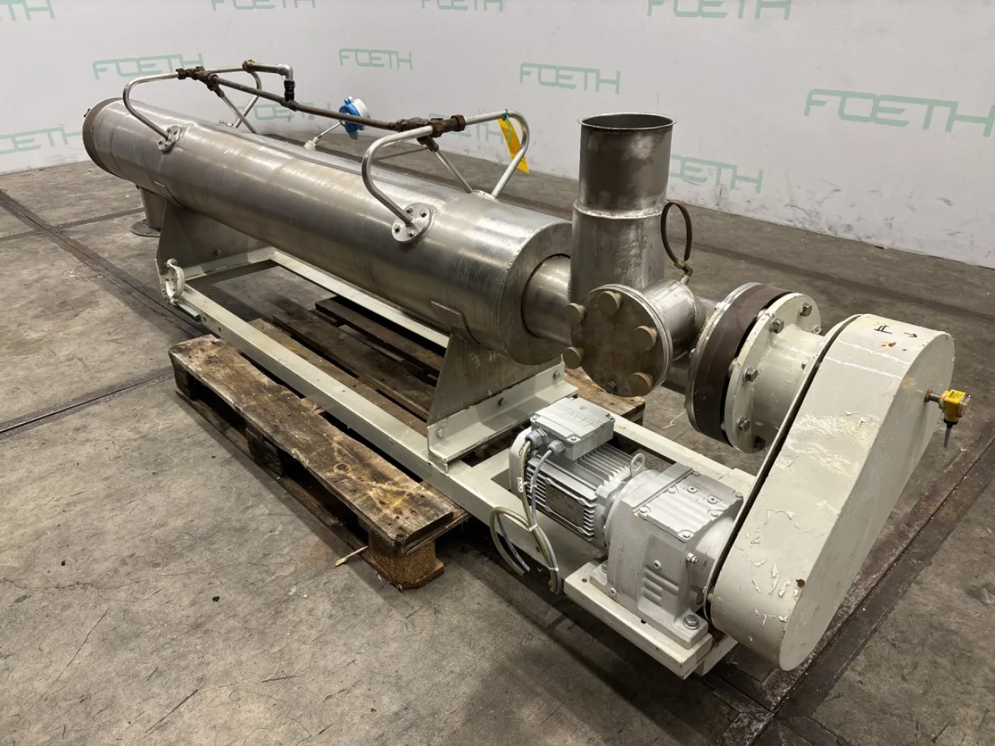 AZO Horizontal screw jacketed - Horizontal screw conveyor - 2