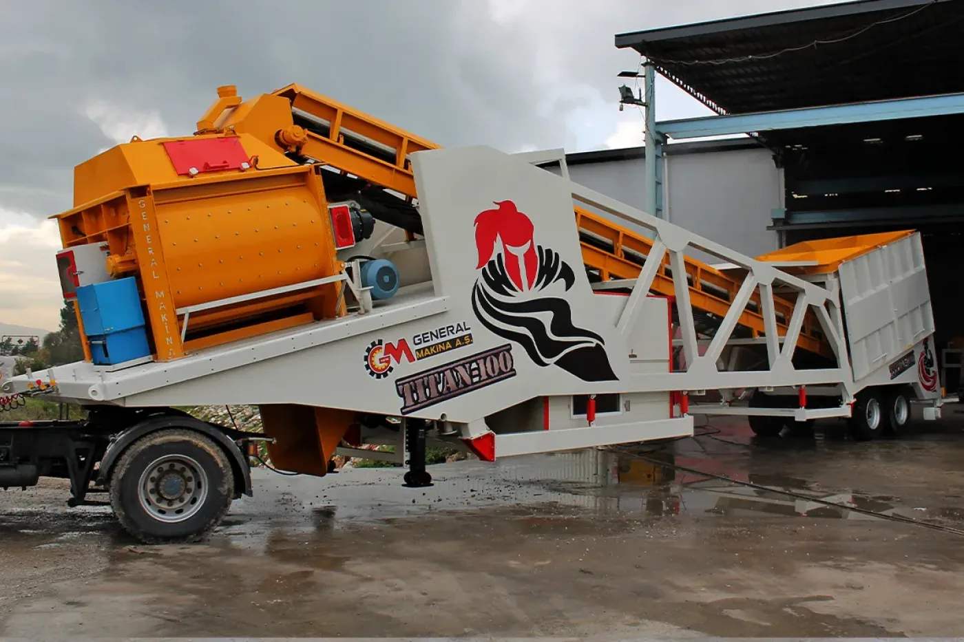 Mobile Concrete Batching Plant — 30-150 m³/h Ready-Mix Plant - 8