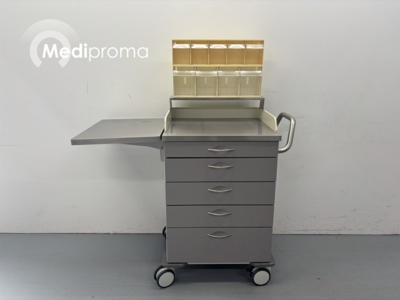 Blanco Medicijn trolley