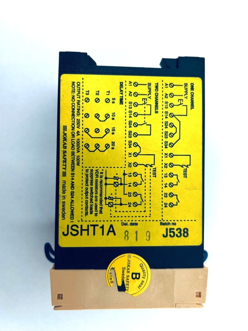 Jokab Safety JSHT1A Sicherheitsrelais
