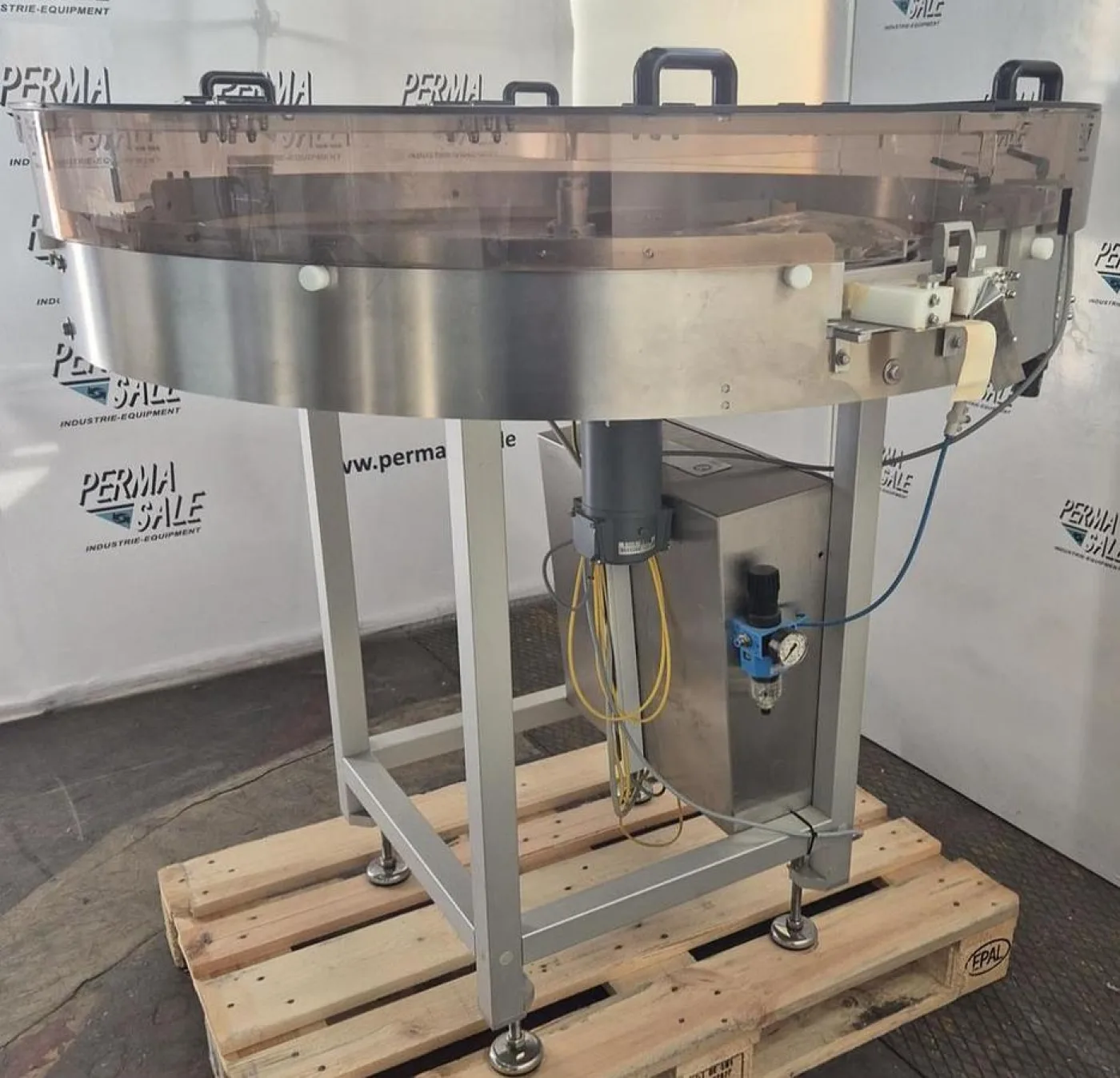 Seidenader Rundlaufförderer DT 1202 mit FlexLink X35 - 4