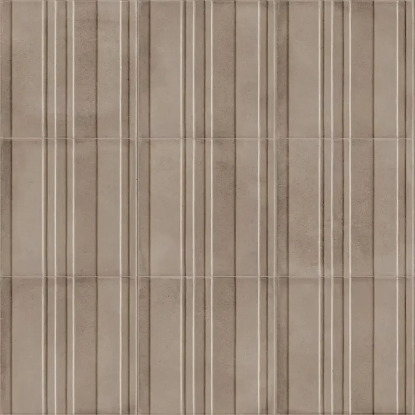 Deserto 10MM Maronne tegel 3D geprint 20x20 cm - 1