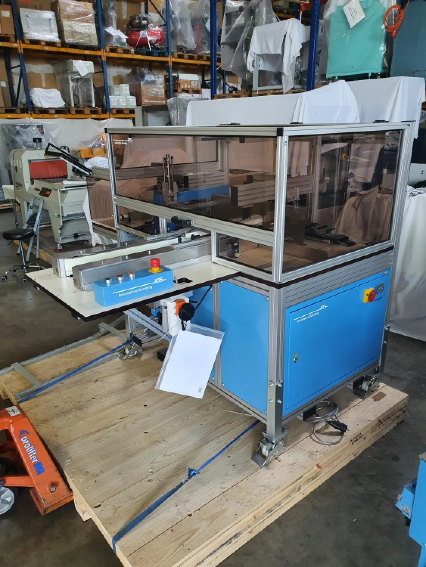 Banderolieranlage ATS US 2000 AB Cornerline - 3