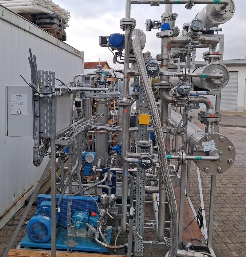 OSMO Membrane Systems ist als Skid-Modul