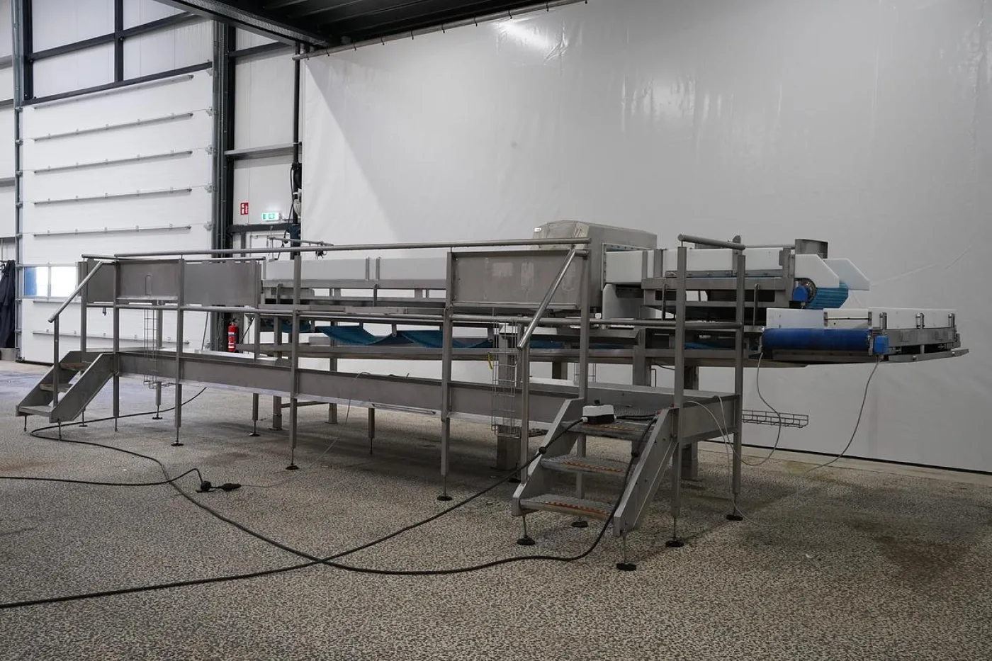 2009 Loma/Boldt transportband met metaaldetector op bordes - 3