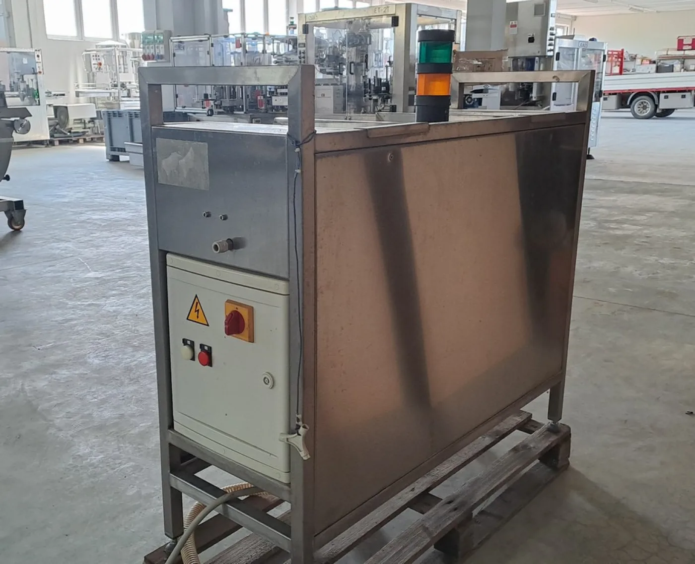 STAINLESS STEEL DRUM CLEANER, SECOND HAND EQUIPMENT - 6