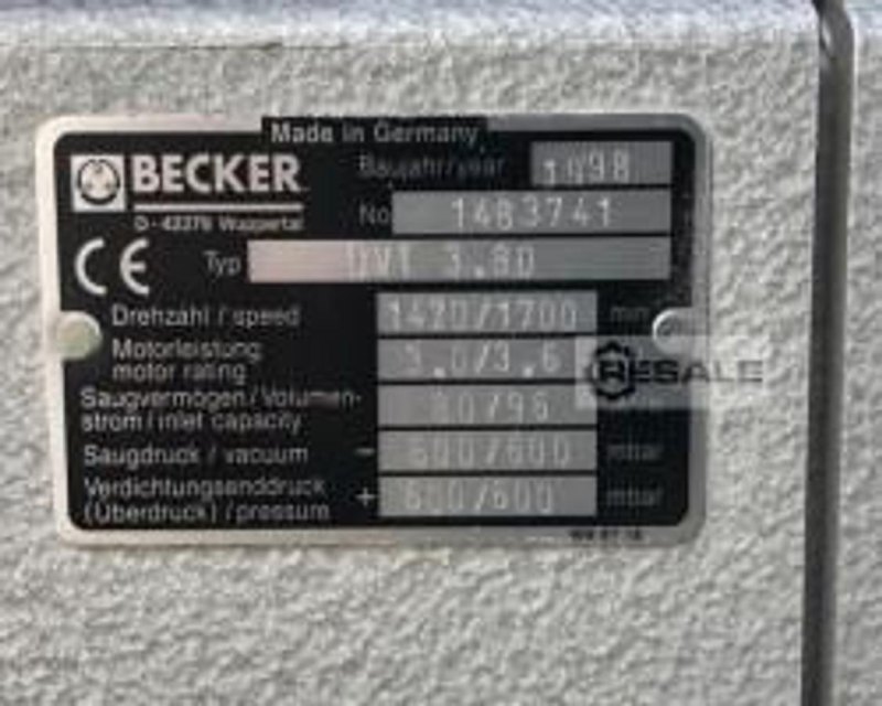 Becker DVT3.80