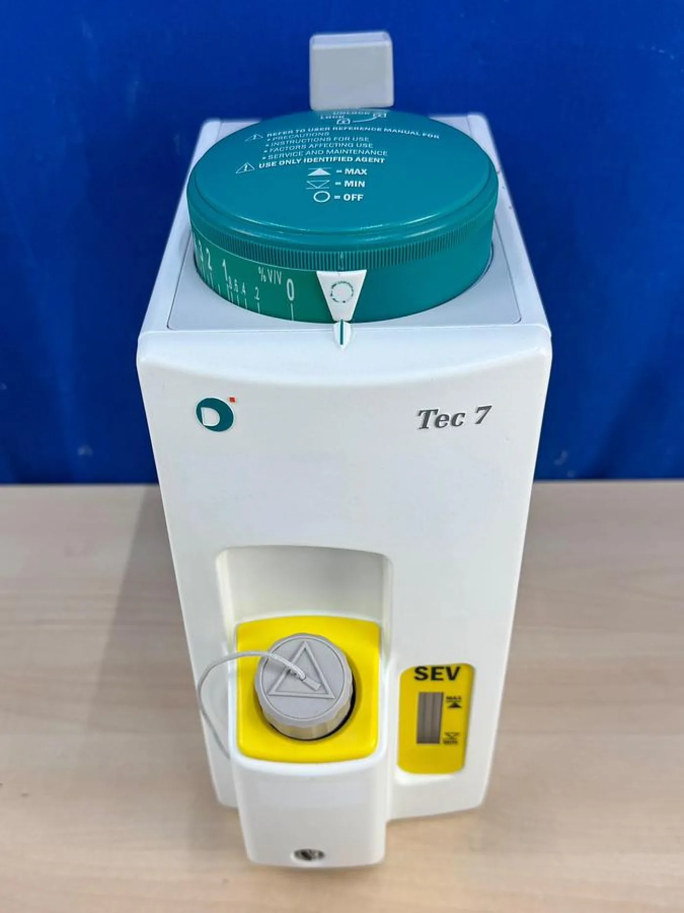 GE Tec 7 Sevoflurane Vaporizer REF: M1107626 - 2