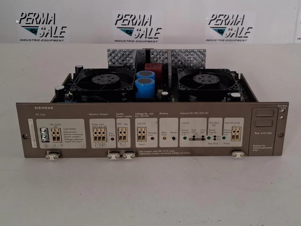 Siemens SIMATIC S5 Modular Power Supply E89110-B1752