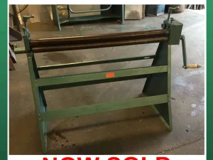NATIONAL Manual Bending Rolls 1010mm - WNS - W. Neal Services Ltd