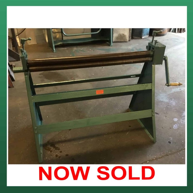 NATIONAL Manual Bending Rolls 1010mm - WNS - W. Neal Services Ltd
