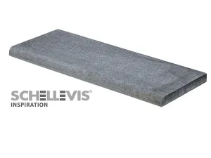 Schellevis oud hollandse zwembadrand 100x40 cm. Grijs