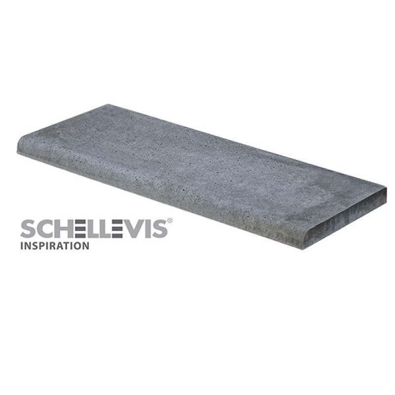Schellevis oud hollandse zwembadrand 100x40 cm. Grijs