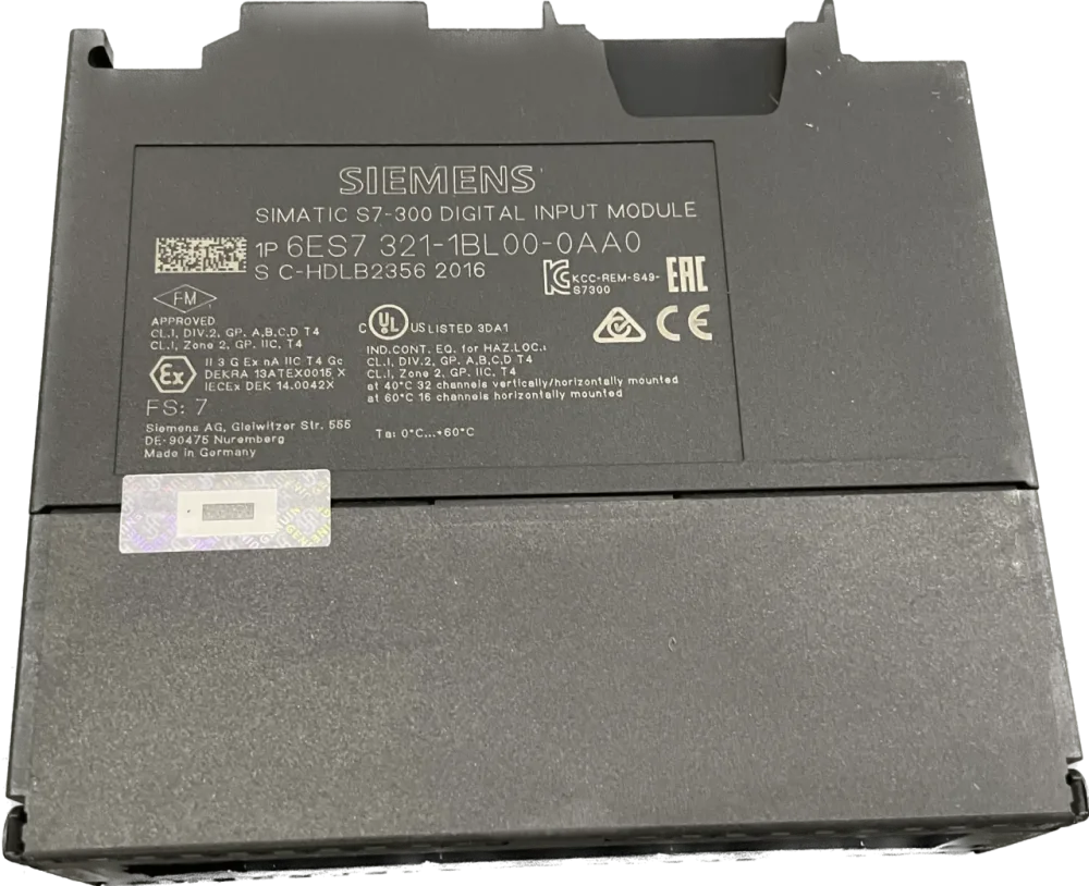 Siemens SIMATIC S7-300, Digitaleingabe SM 321 6ES7321-1BL00-0AA0