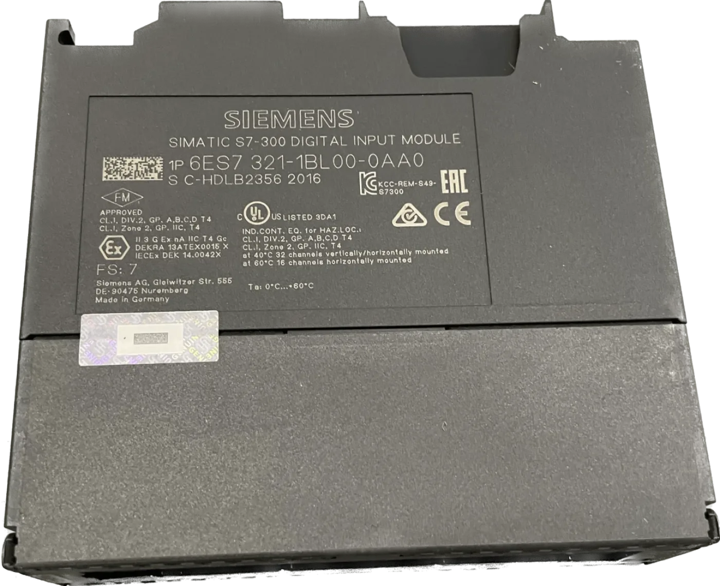 Siemens SIMATIC S7-300, Digitaleingabe SM 321 6ES7321-1BL00-0AA0 - 1