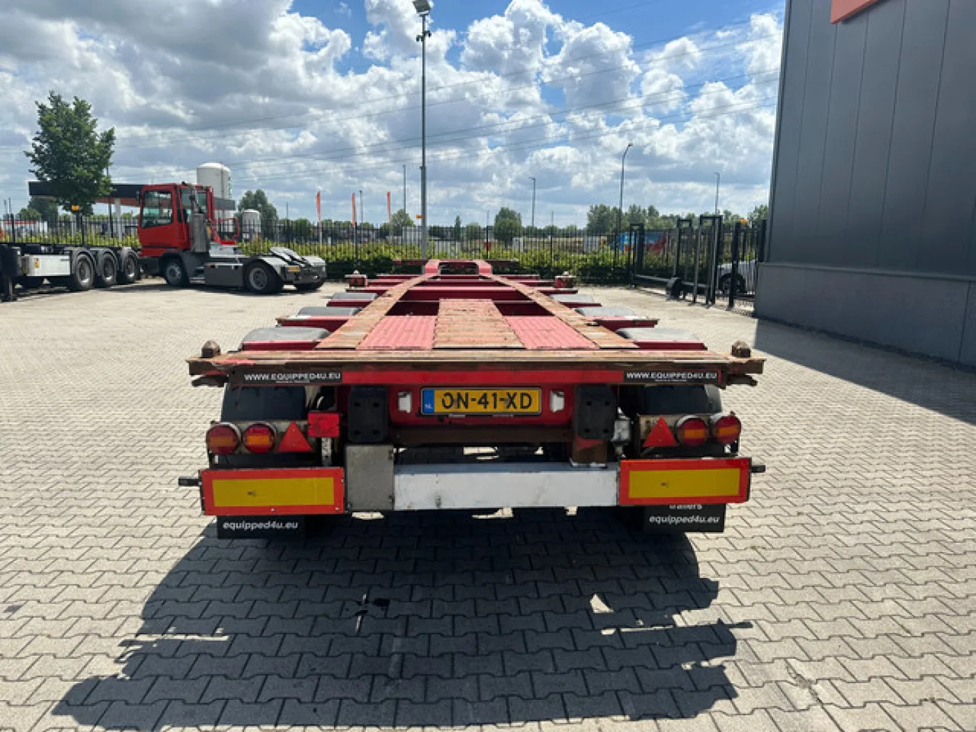 Krone 40FT HIGH CUBE / BPW / DRUMBRAKES / NL-CHASSIS - 8