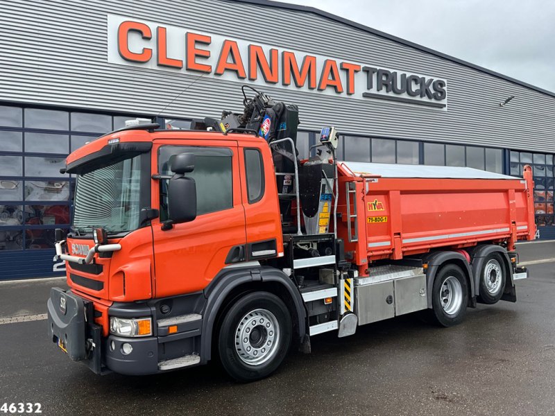 Scania P 320 HMF 14 Tonmeter Z-kraan Just 199.760 km!