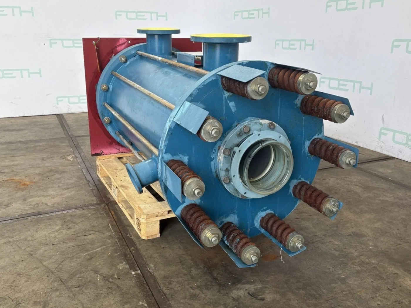Le Carbone-Lorraine Polybloc NF610G (16 m2) - Shell and tube heat exchanger - 2