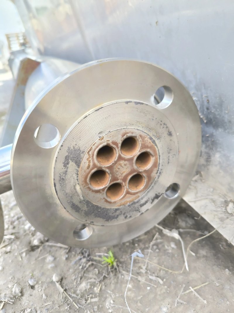 SEDITESA 0.5 M² STAINLESS STEEL TUBULAR HEAT EXCHANGER WITH INSULATION