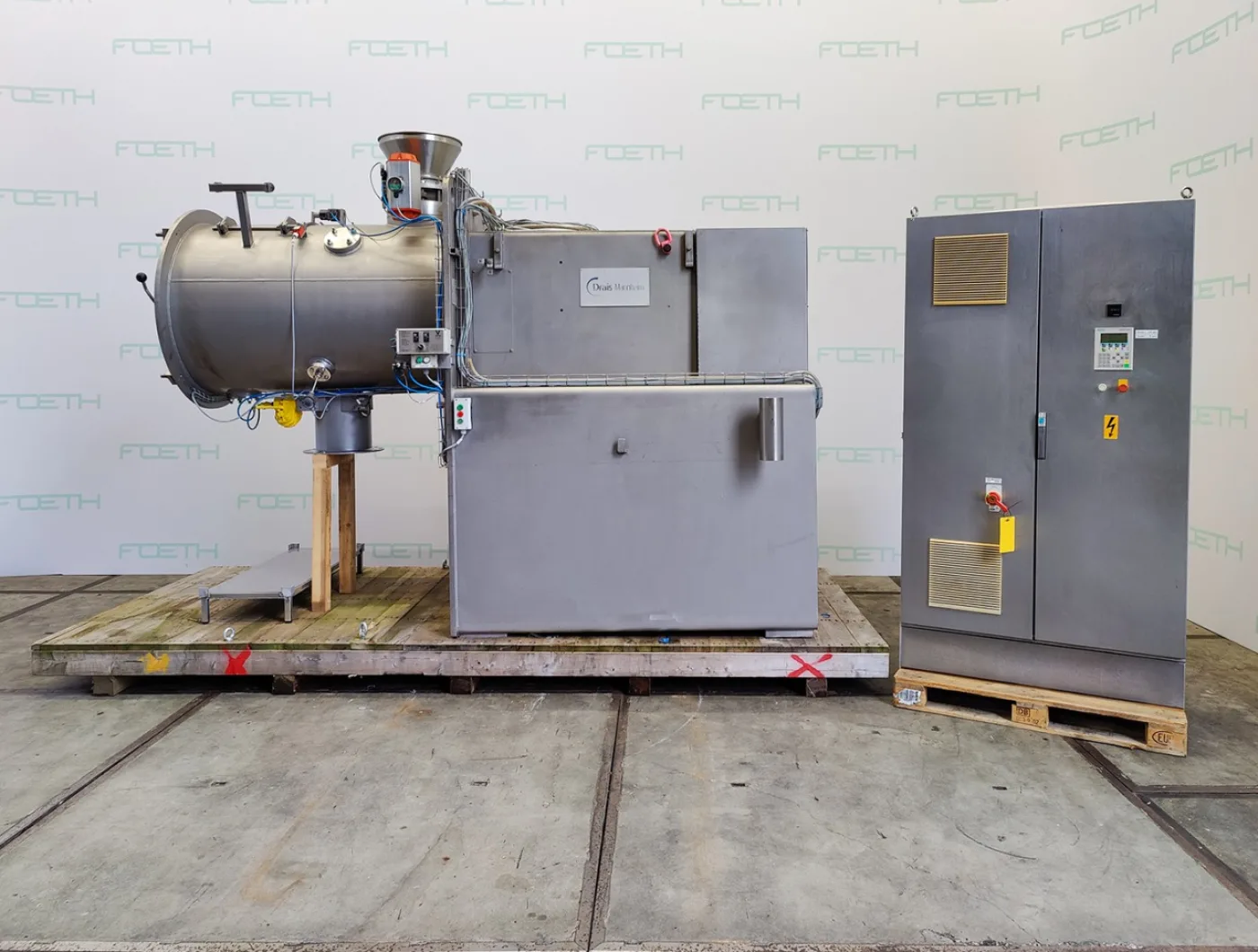 Drais TM-1000 E - Powder turbo mixer - 6