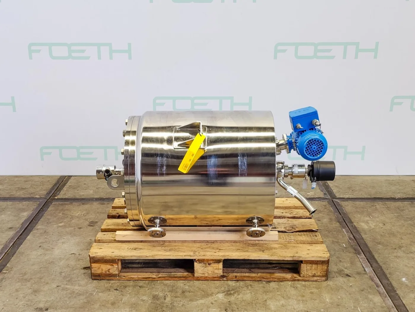 Edelstahl Maurer 130 Ltr. - Mirror-Polished Fraction Collector (Pharma Design) - Bioreactor - 2