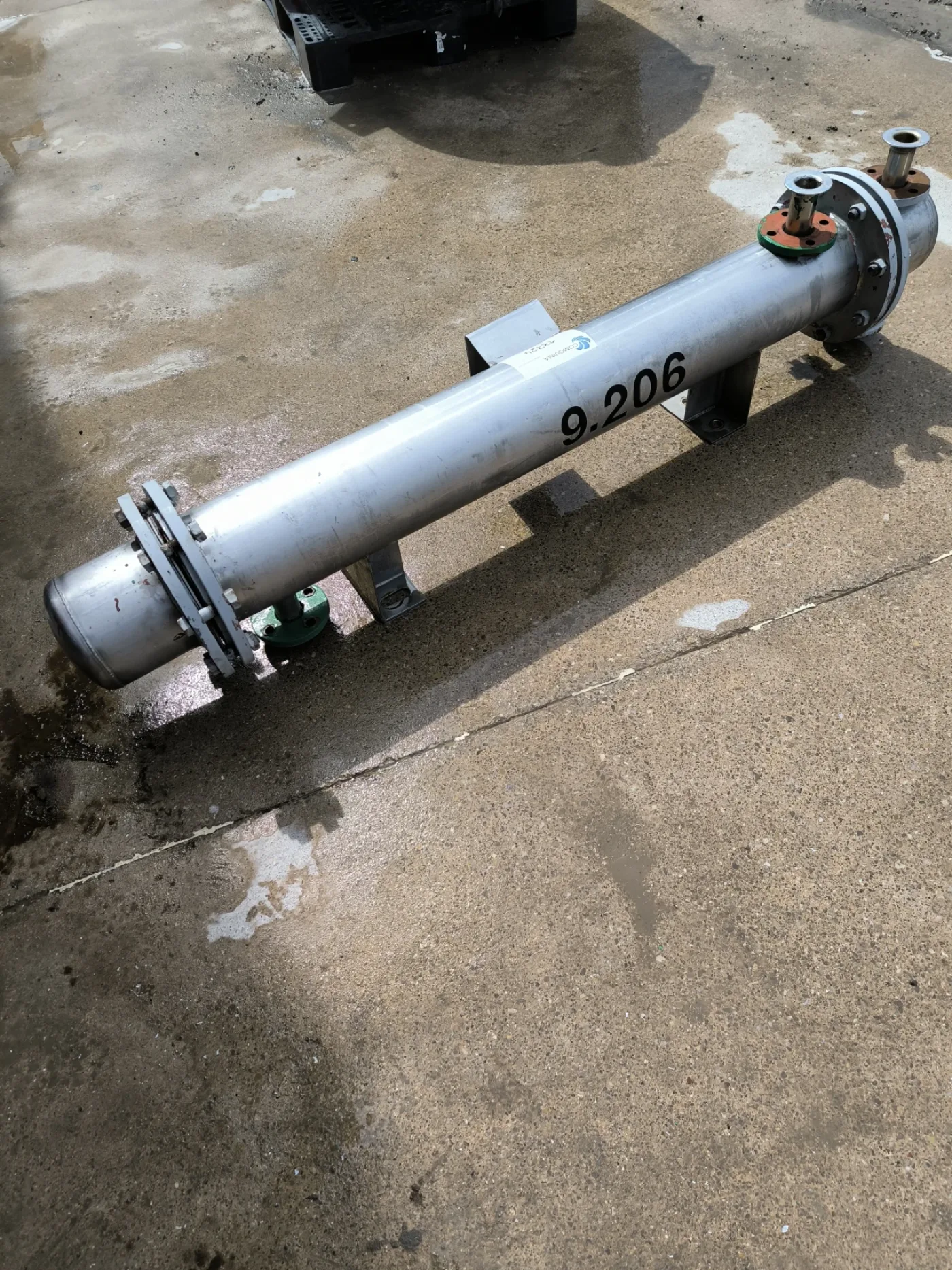 AGUILAR Y SALAS 316 STAINLESS STEEL HEAT EXCHANGER OF 1'9 M2 - 1