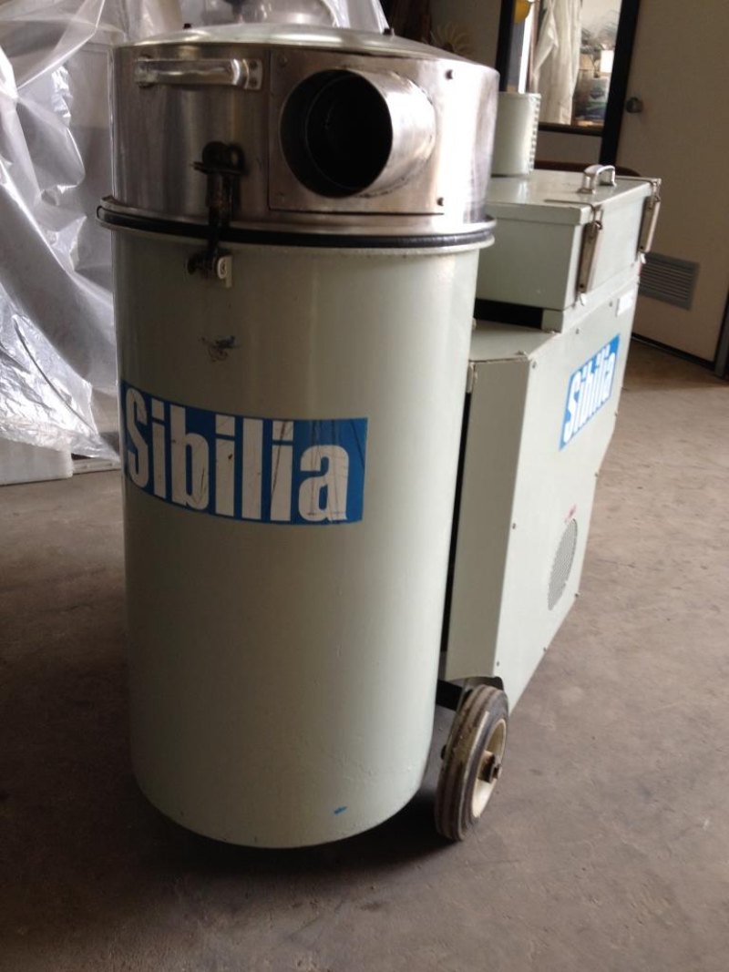 ASPIRATORE INDUSTRIALE PER POLVERI – SIBILIA