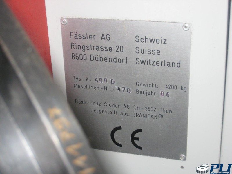 Gear Honing Machine – FASSLER K400D
