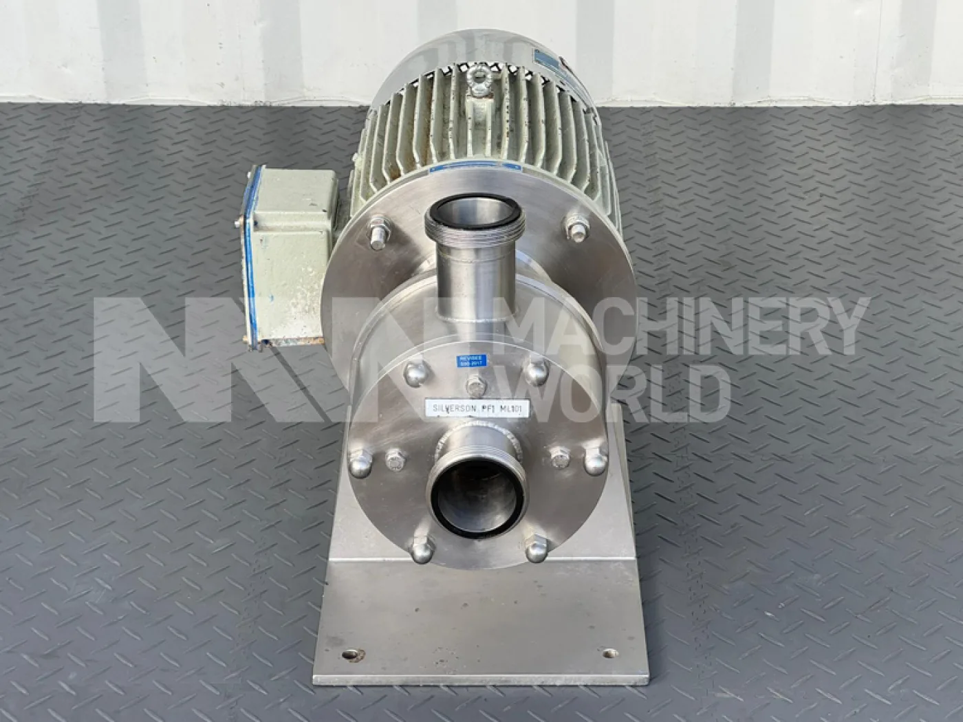 15kw Silverson 600LSM Inline High Shear Mixer Pump - 4